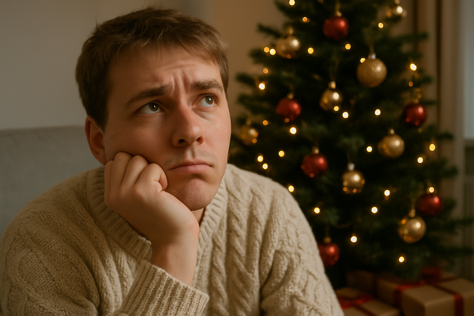 was soll ich mir zu weihnachten wünschen - Illustration