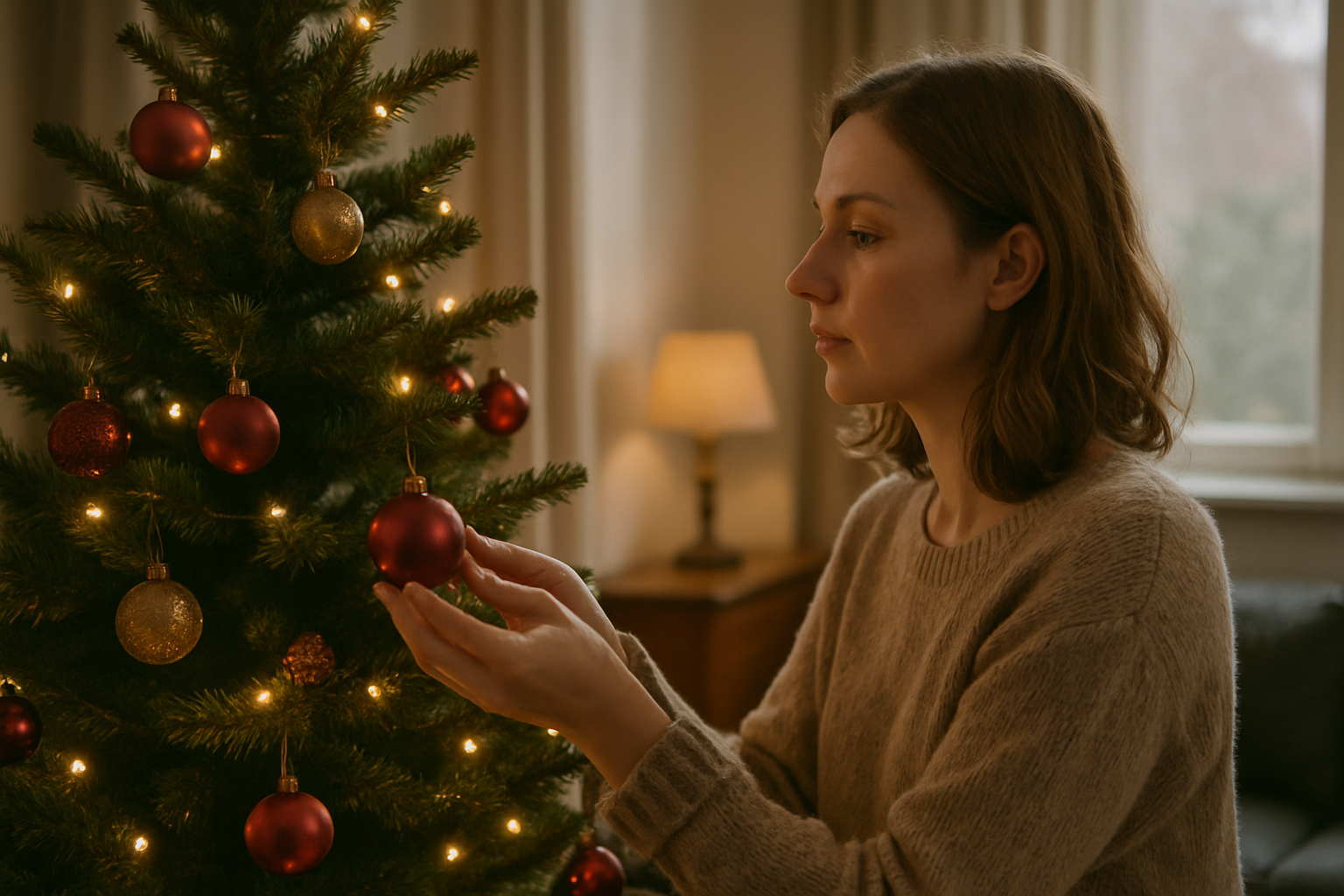 ab wann schmückt man für weihnachten - Illustration