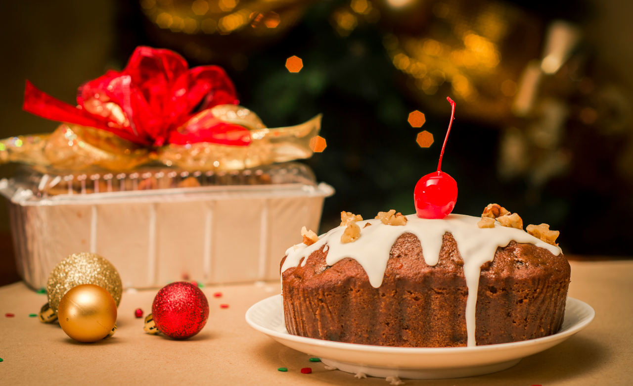Weihnachtskuchen backen