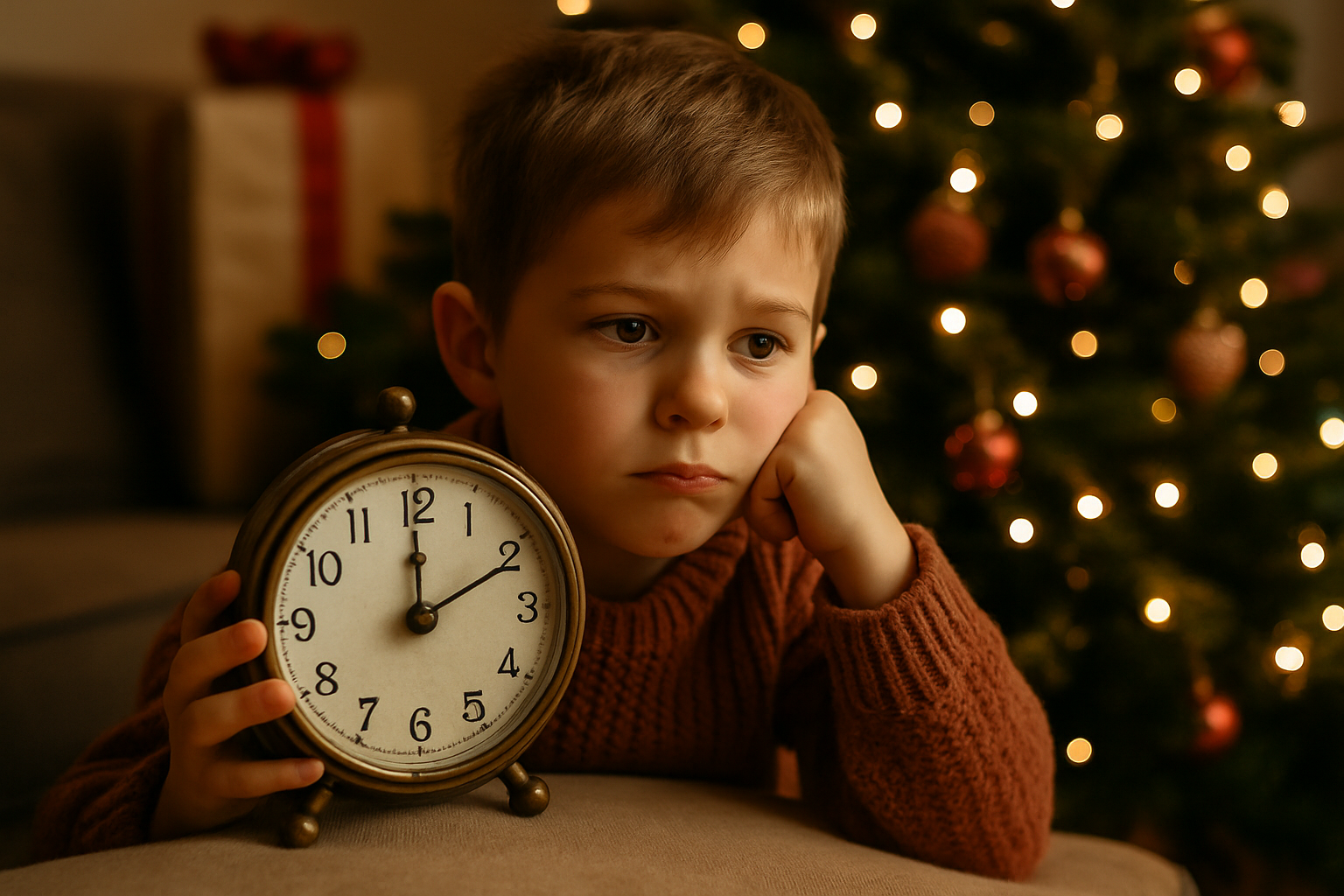 wie lange dauert es noch bis weihnachten - Illustration