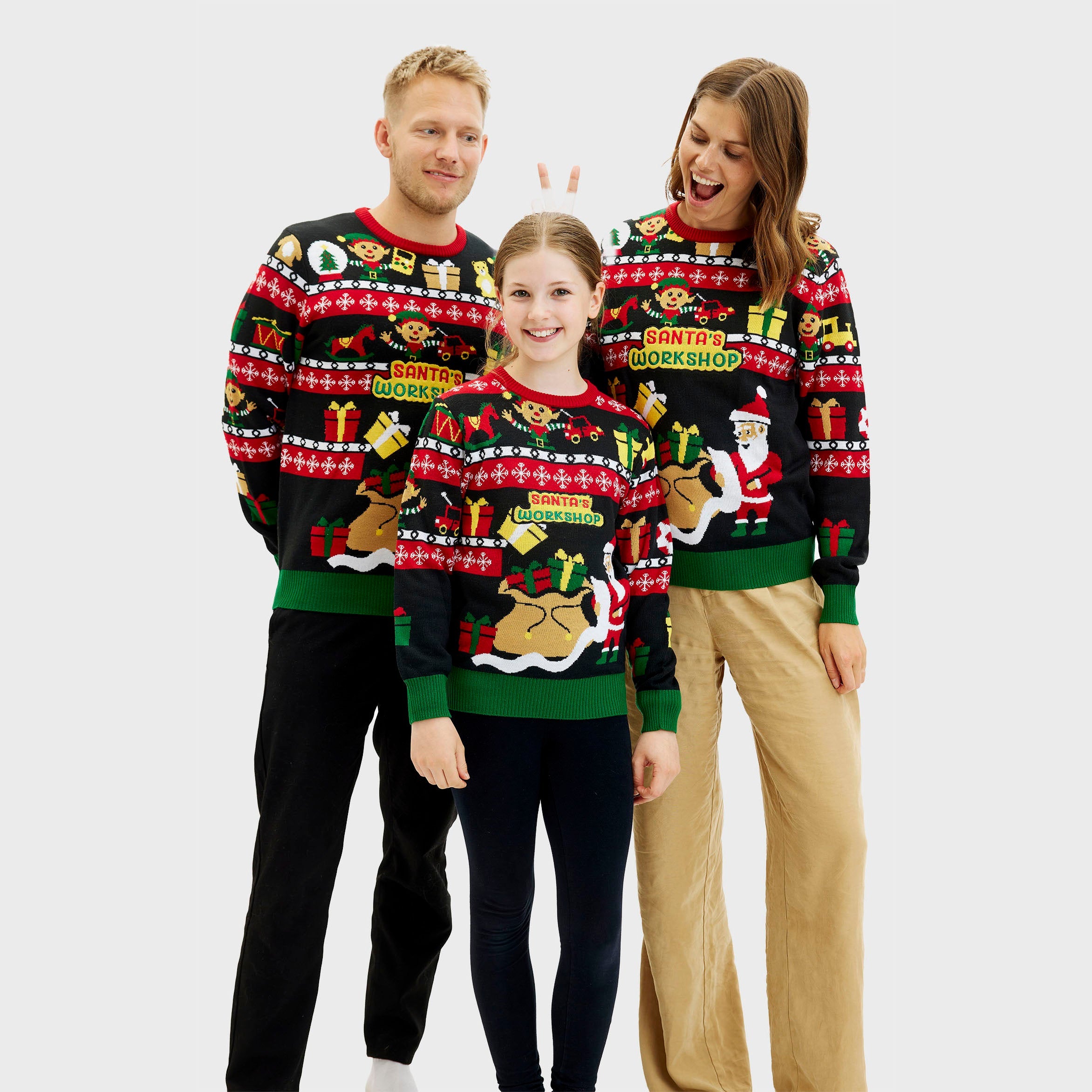 Santa’s Workshop christmas sweater - herren