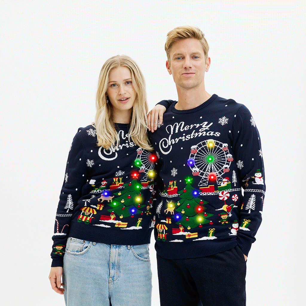 Julemarkedets julesweater - Herren