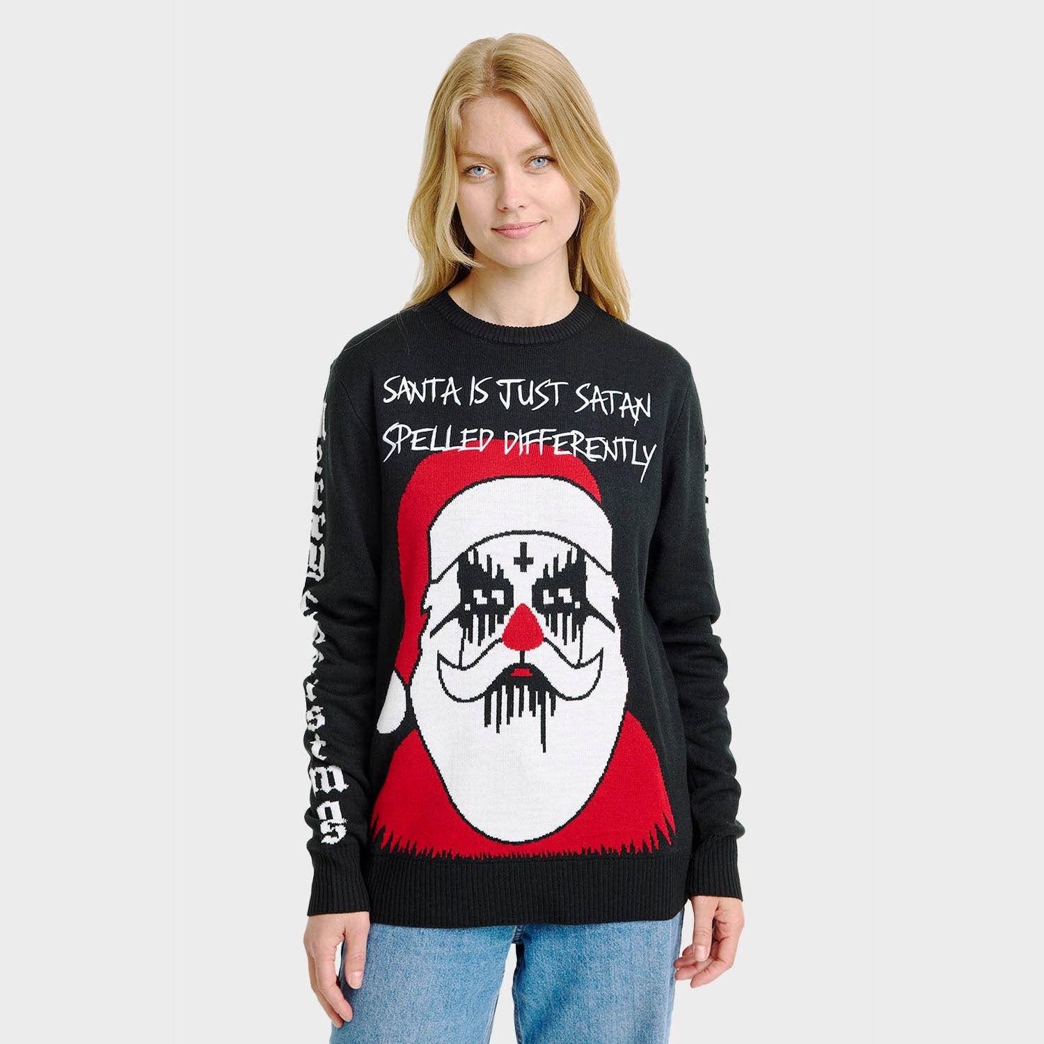 Der Satan Weihnachtspullover - Damen.