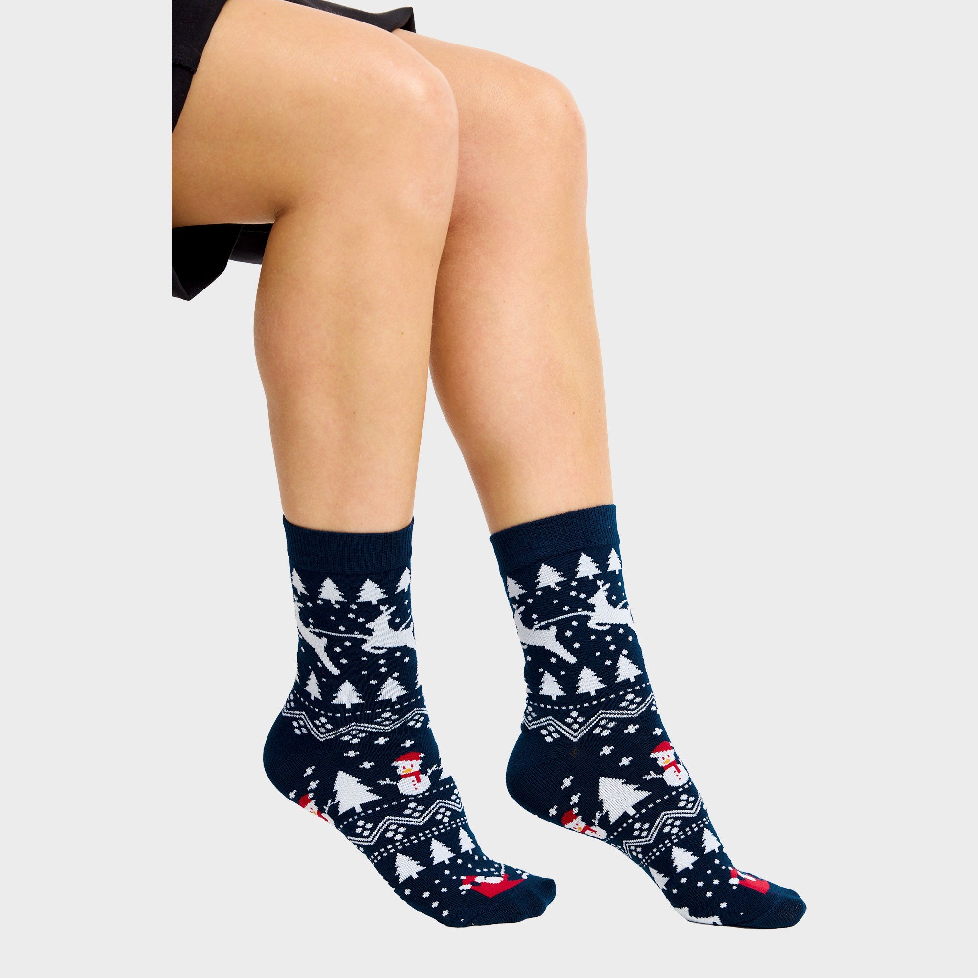 Stylische Weihnachtsstrümpfe