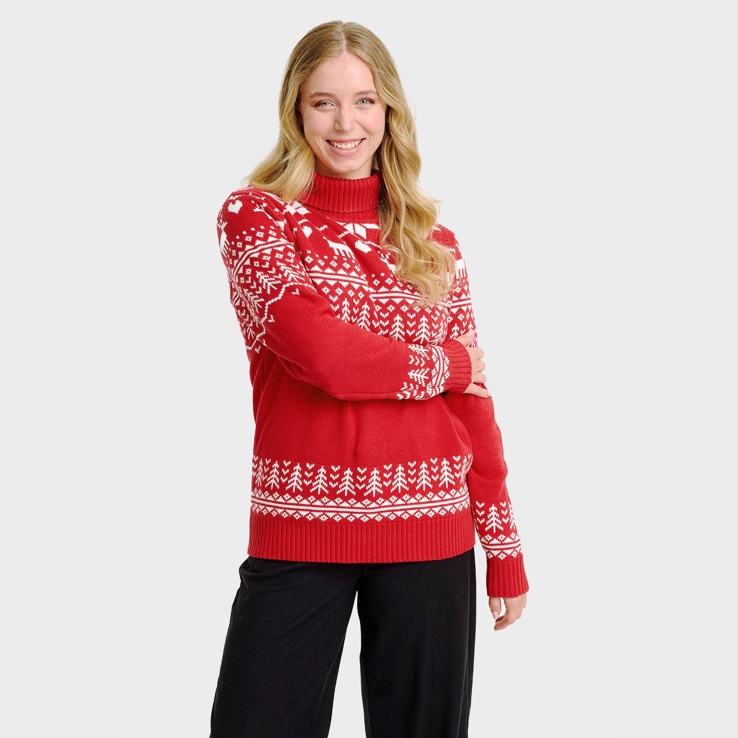 Der grönländische Weihnachtspullover - Damen.