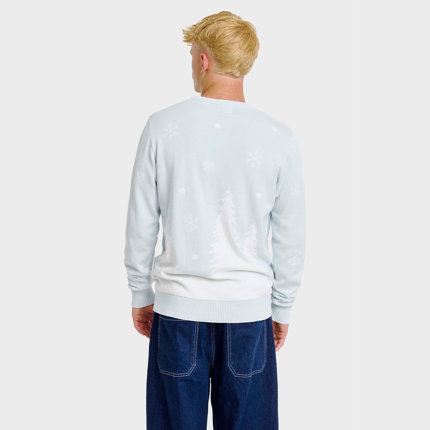 Der süße Pinguin-Weihnachtspullover - Herren.