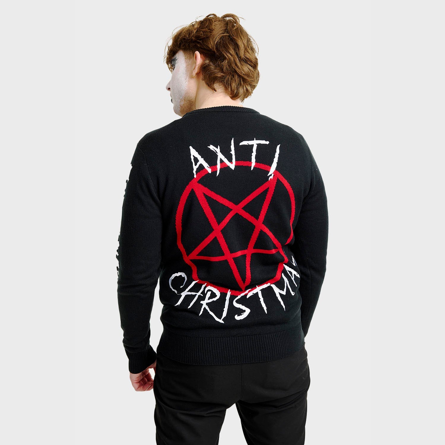 Der Satan Weihnachtspullover - Herren.