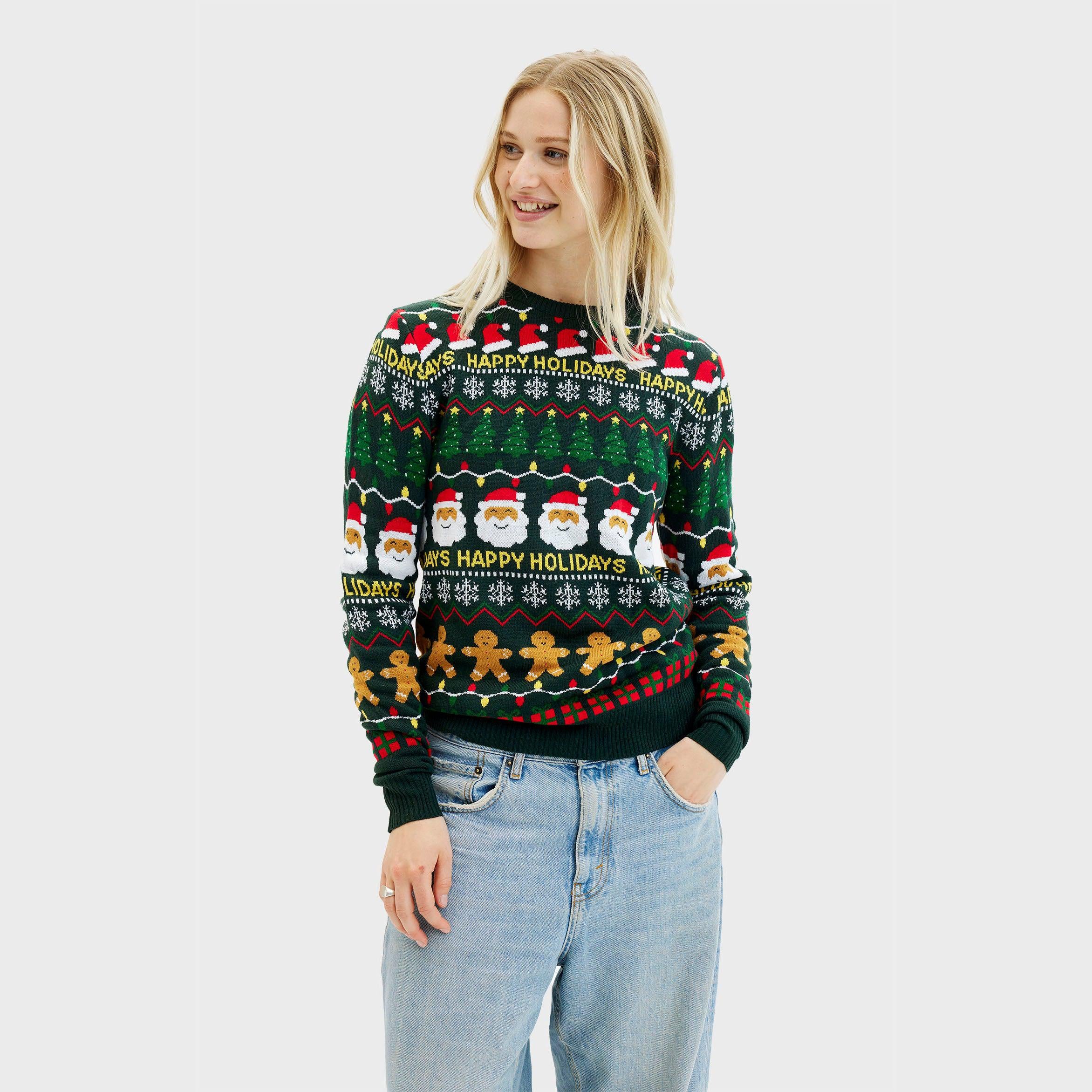 Christmas Sweater With A Vibe - Damen