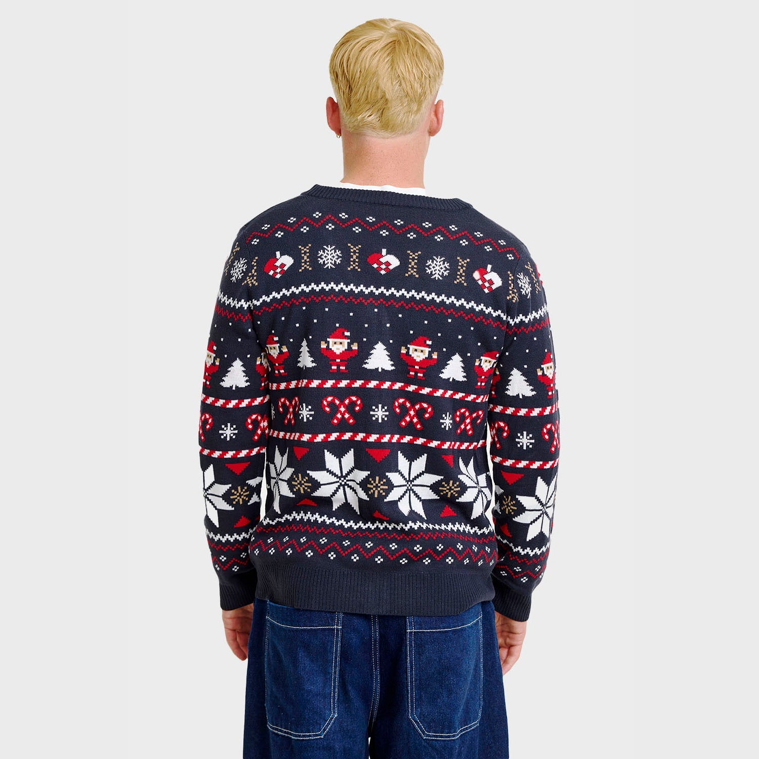 Santas Weihnachtsstrickjacke - Herren.