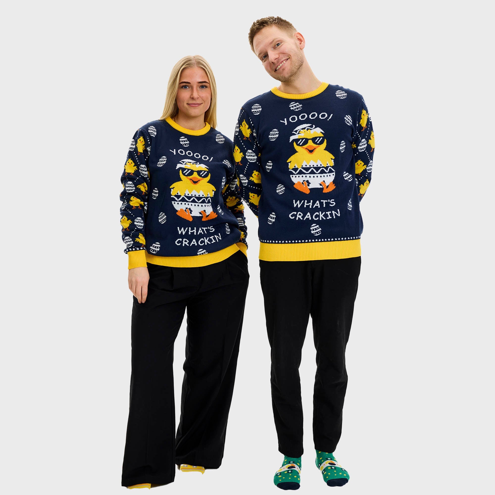 What's cracking Osterpullover - Herren