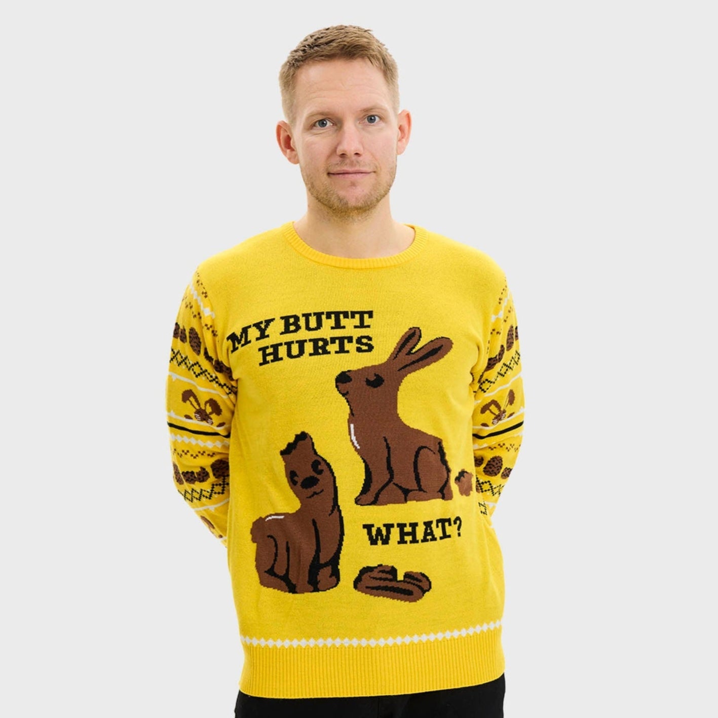 Osterhasen Osterpullover - Herren