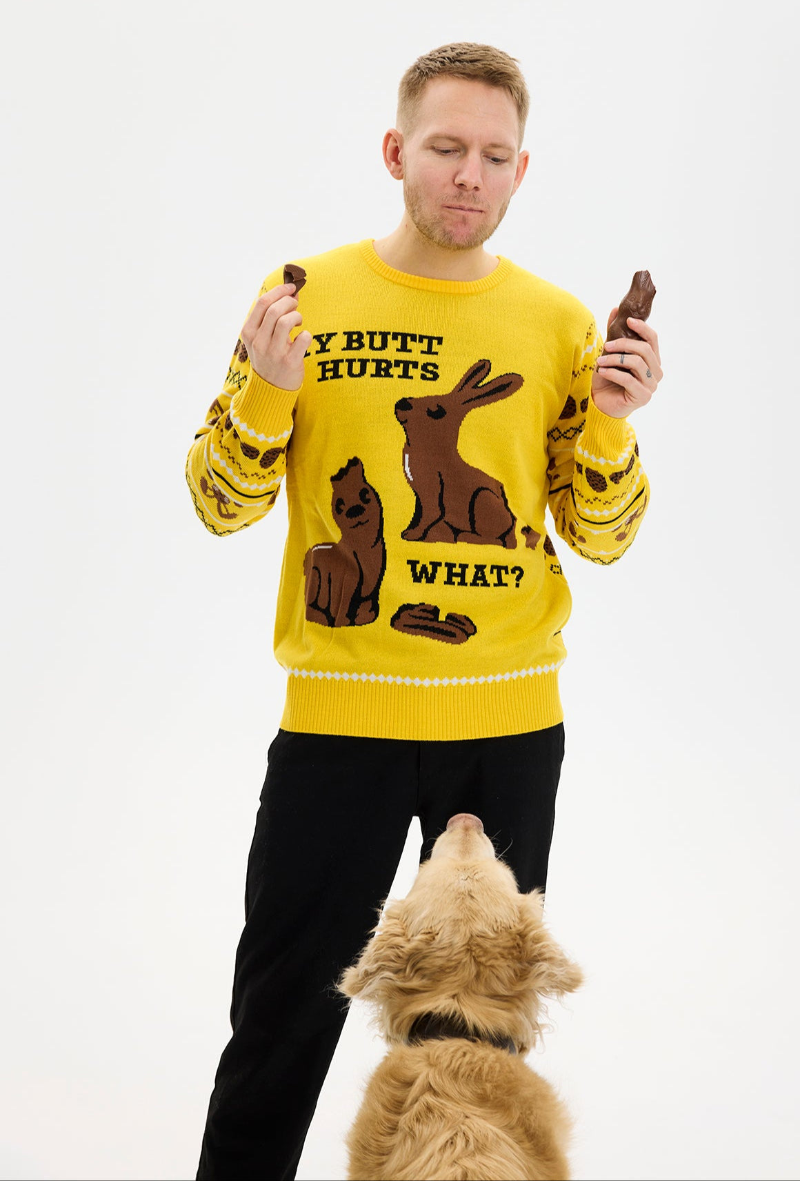 Osterhasen Osterpullover - Herren