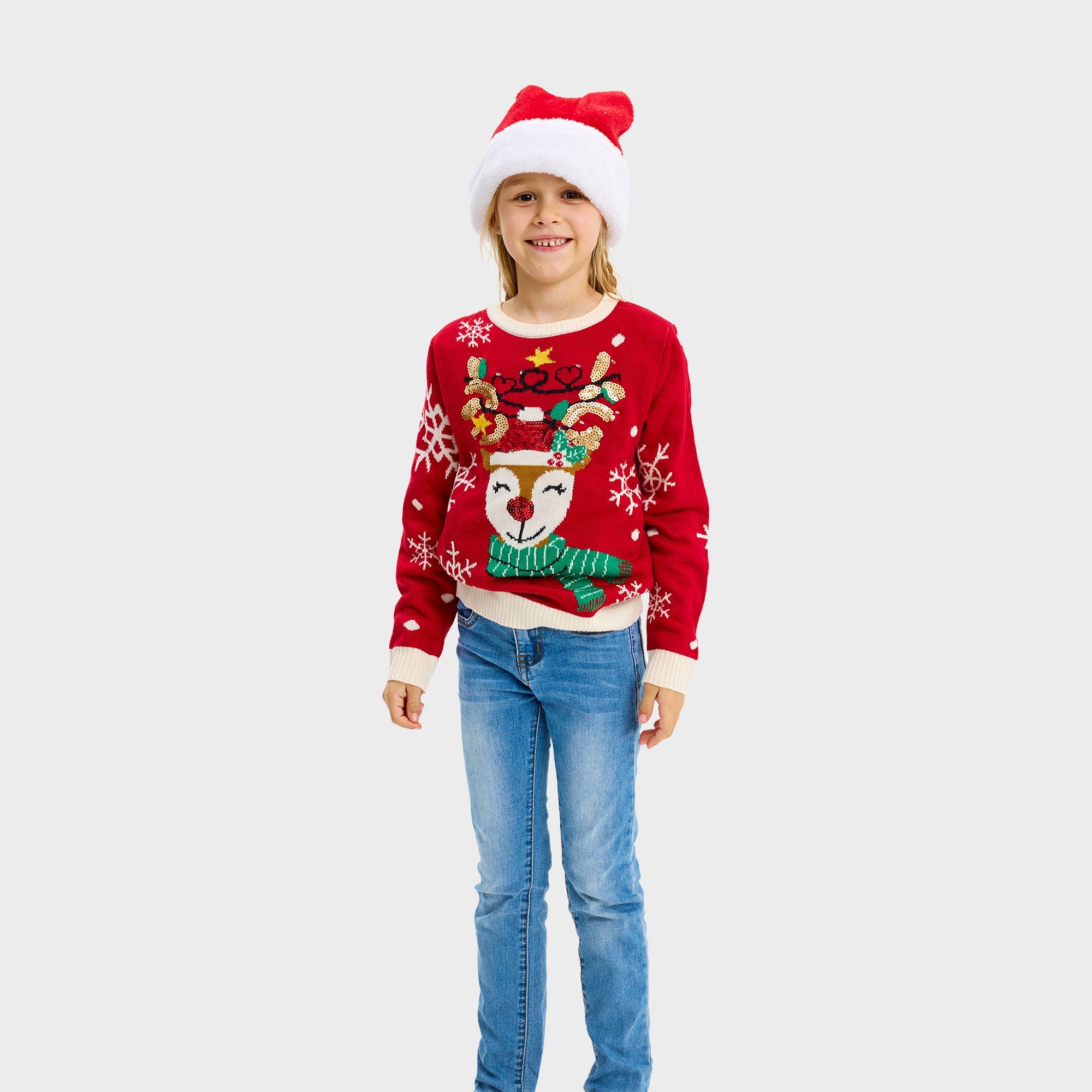 Weihnachtsmannmütze - Kinder