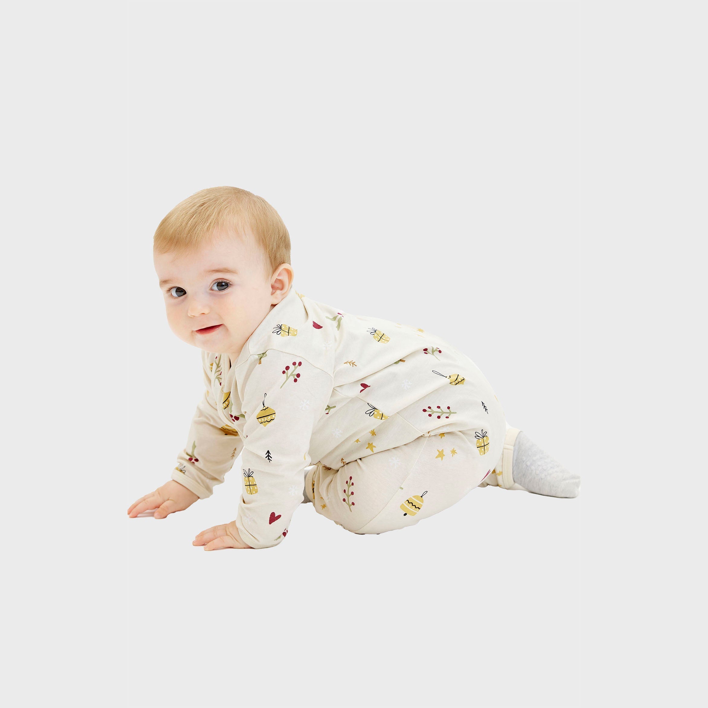 Creme sweatset - Baby