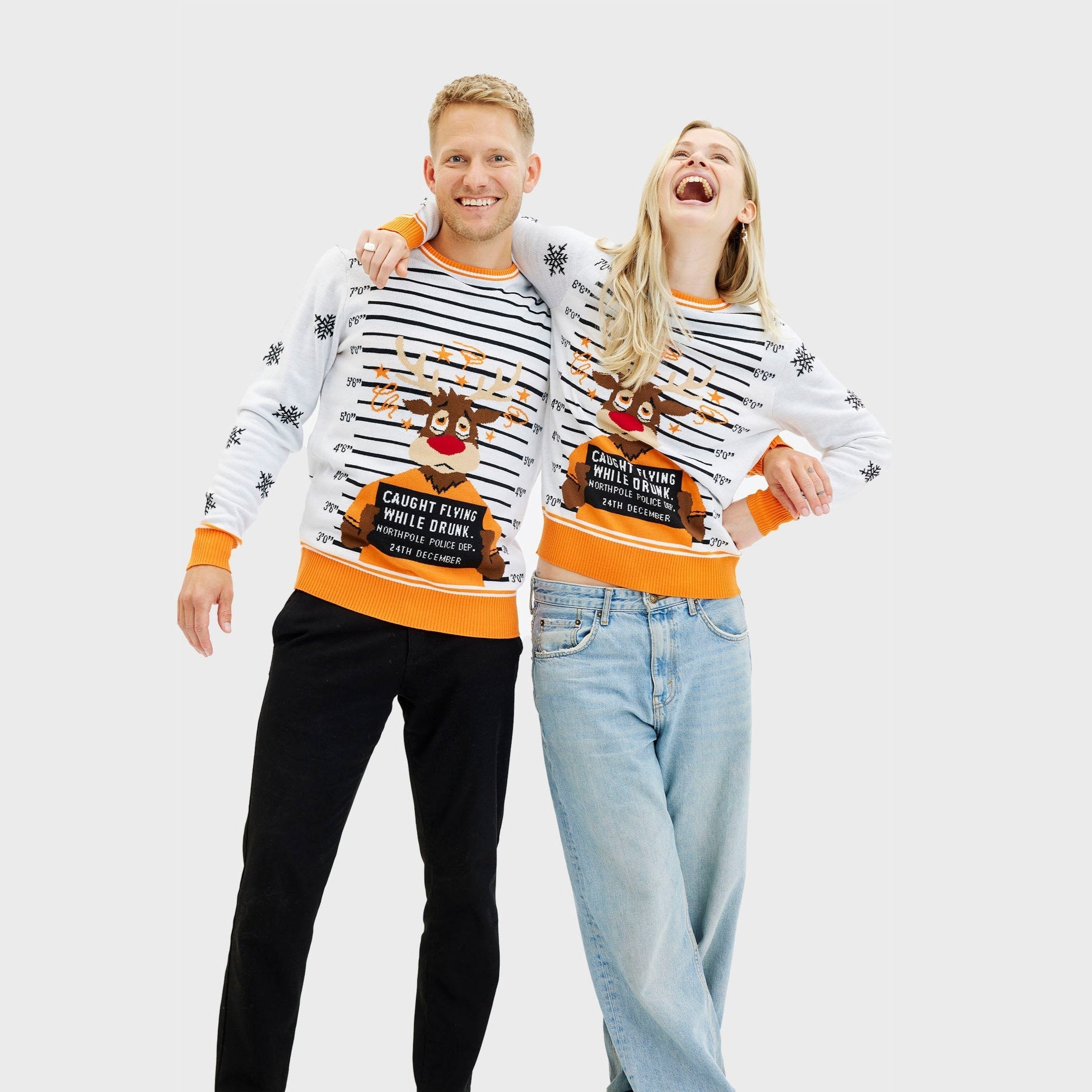 Criminal Rudolph weihnachtspullover - Damen