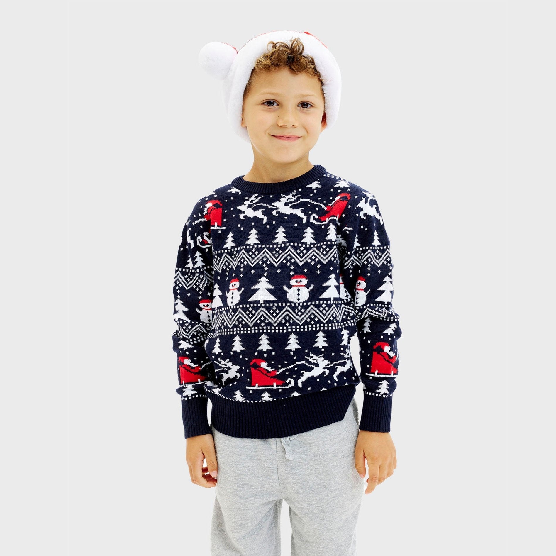Der Stilvolle Weihnachtspullover - Kinder.
