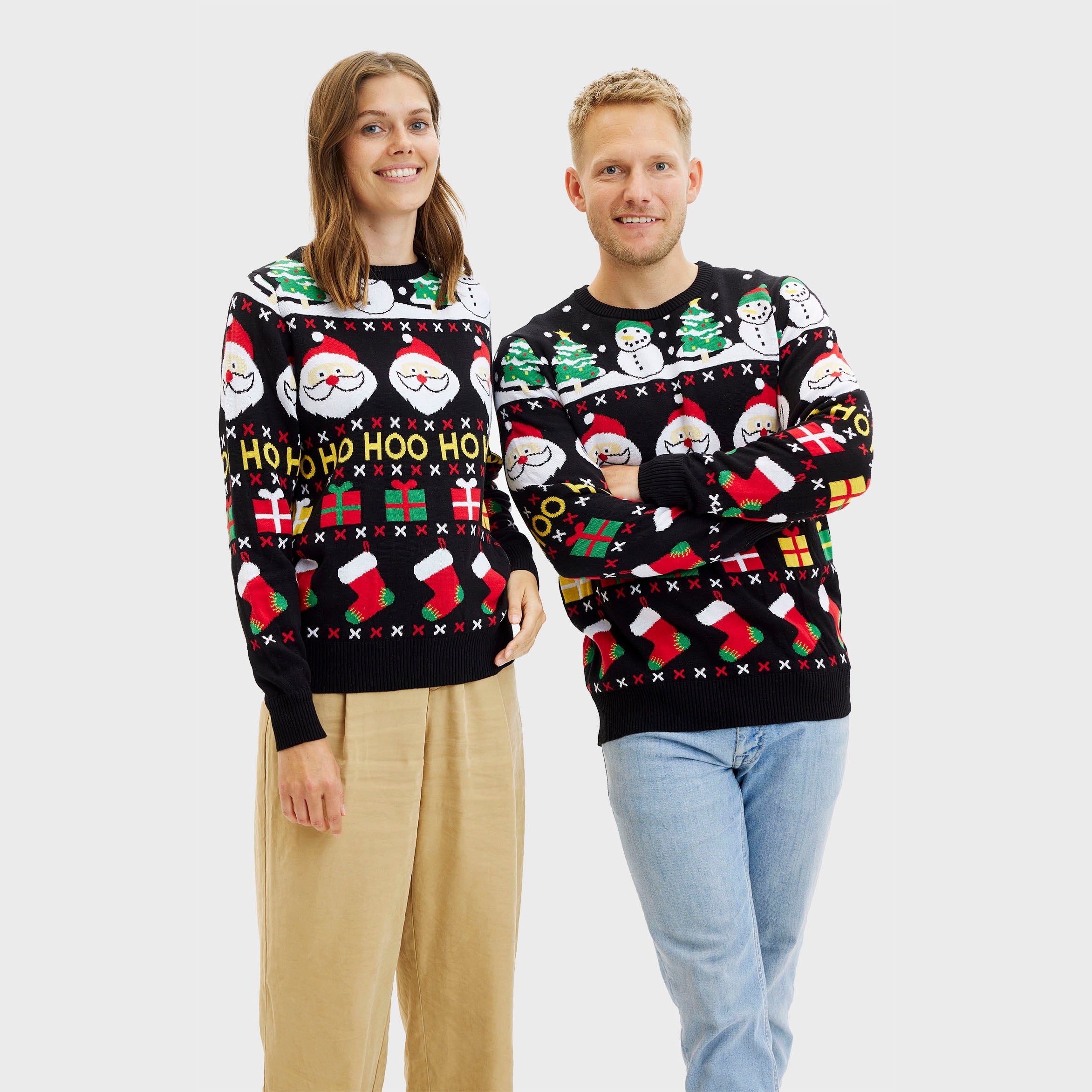 Der Frohe Weihnachtspullover - Damen.