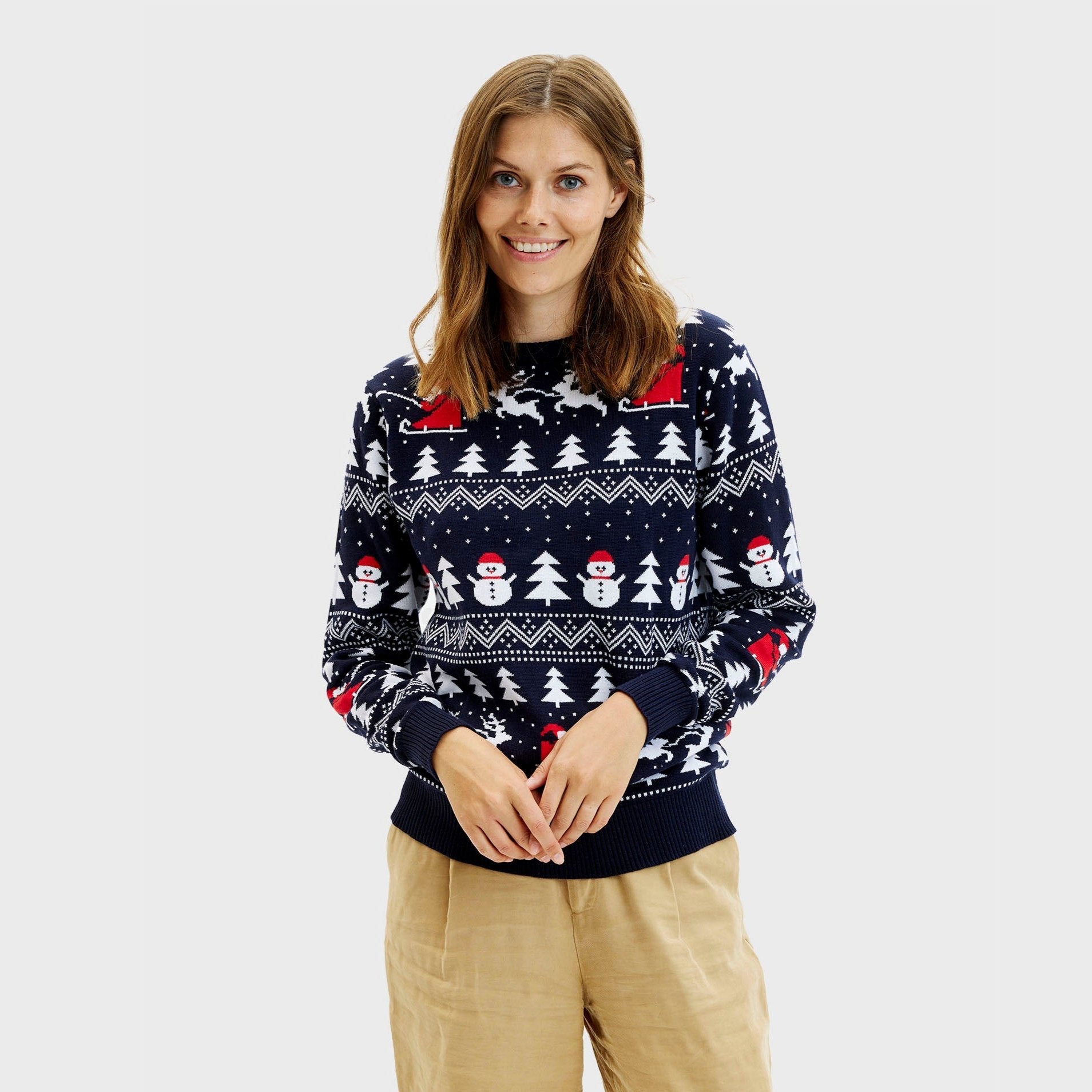 Der Stilvolle Weihnachtspullover für Damen