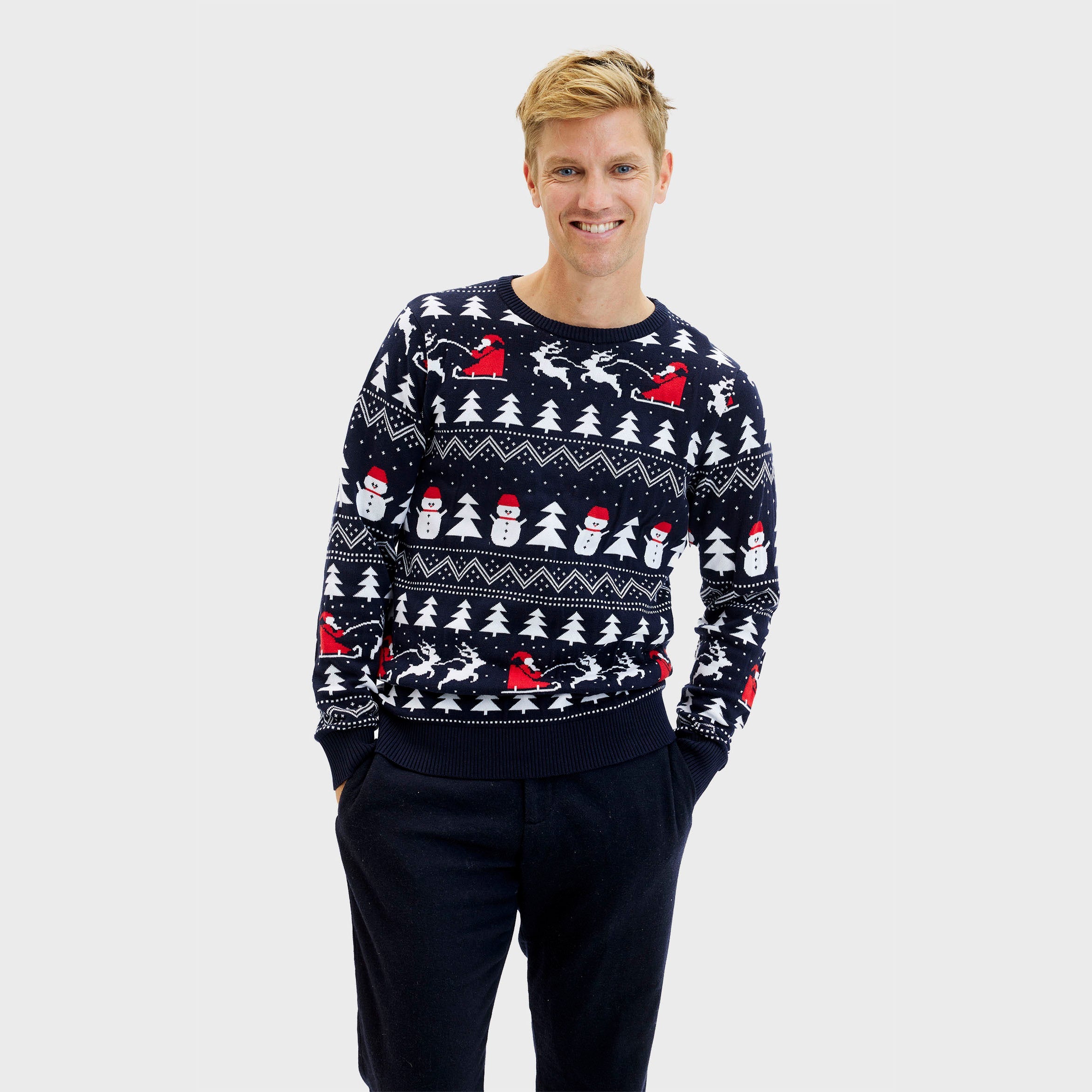Der Stilvolle Weihnachtspullover für Herren