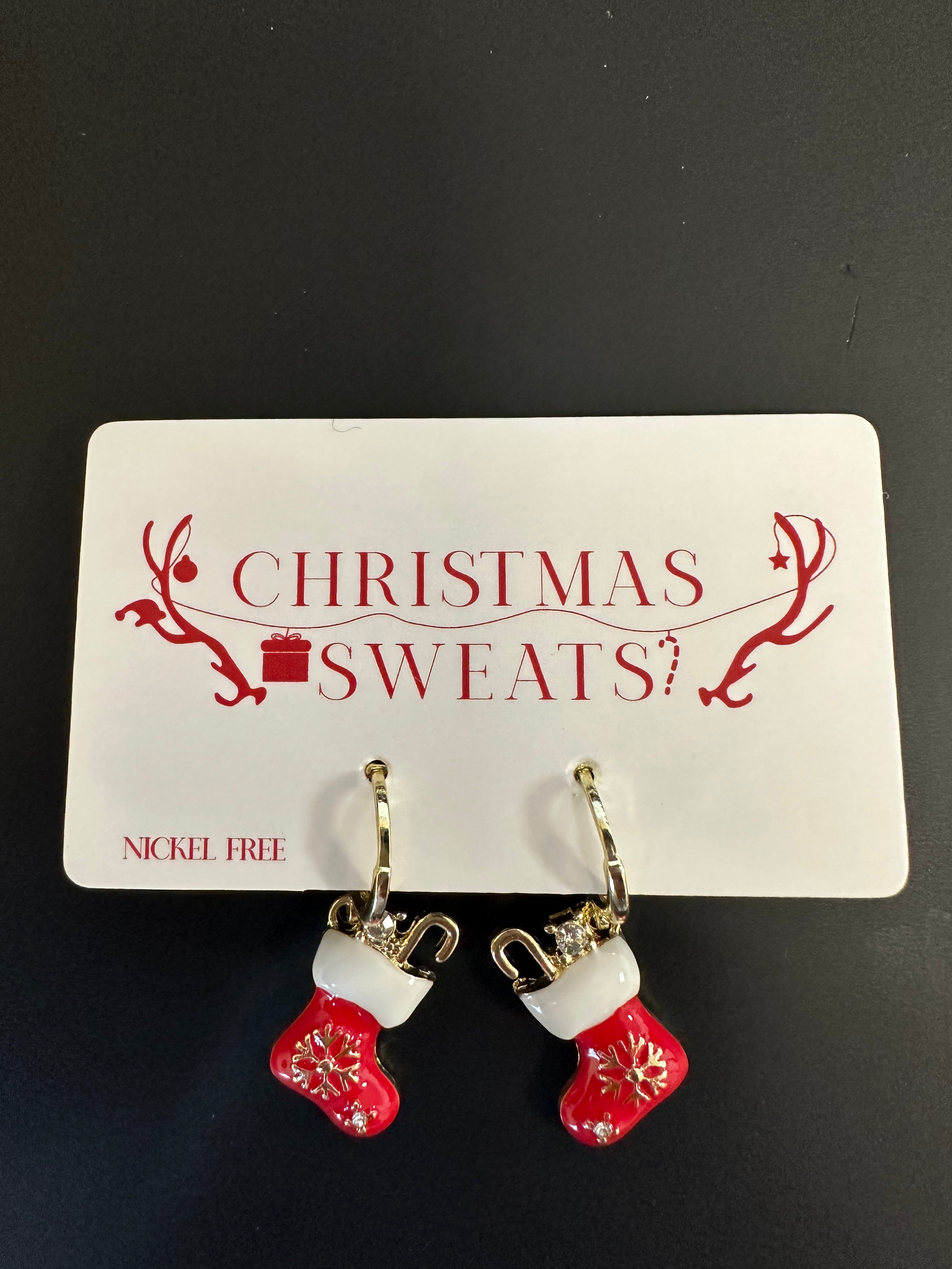 The Christmas Sock Ohrringe
