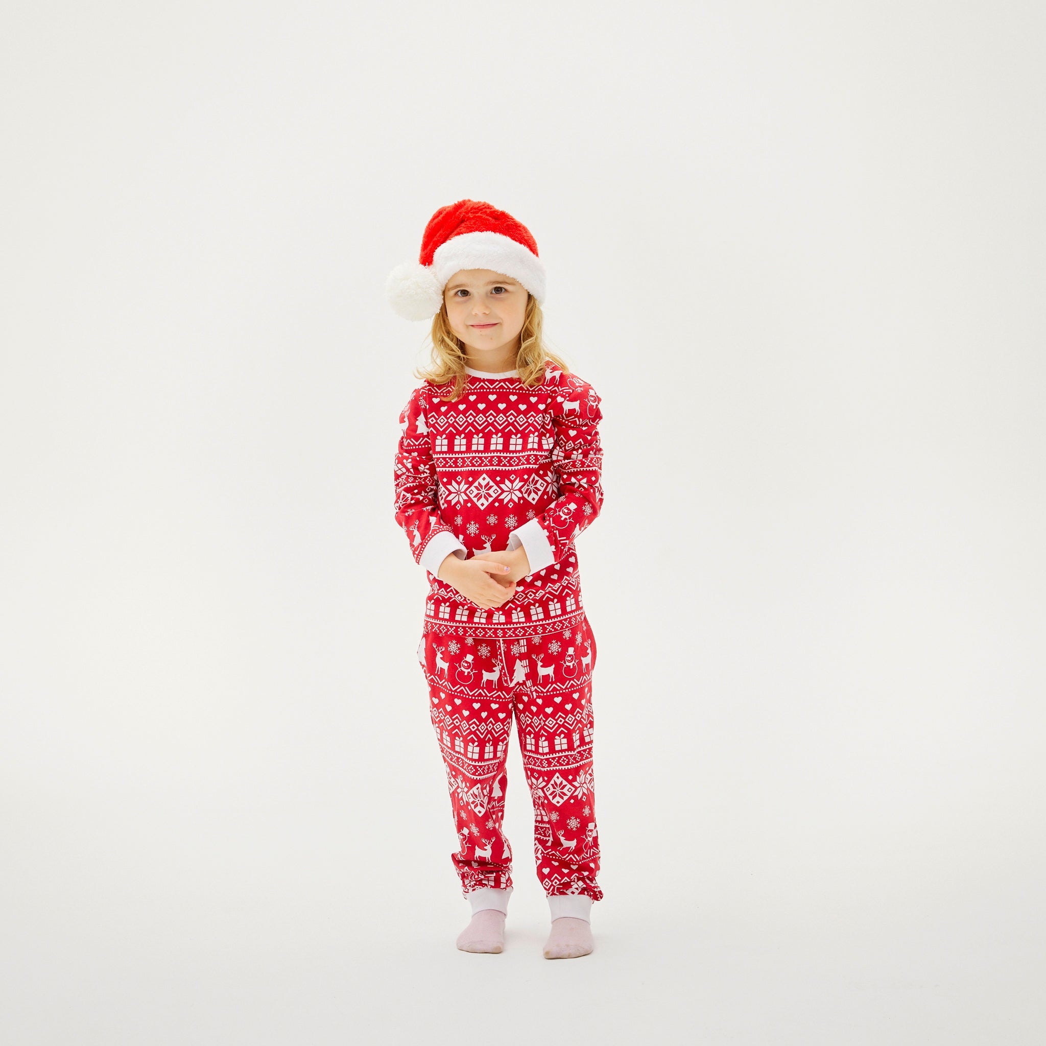 The Peaceful Pyjamas Bordeaux - Kinder.