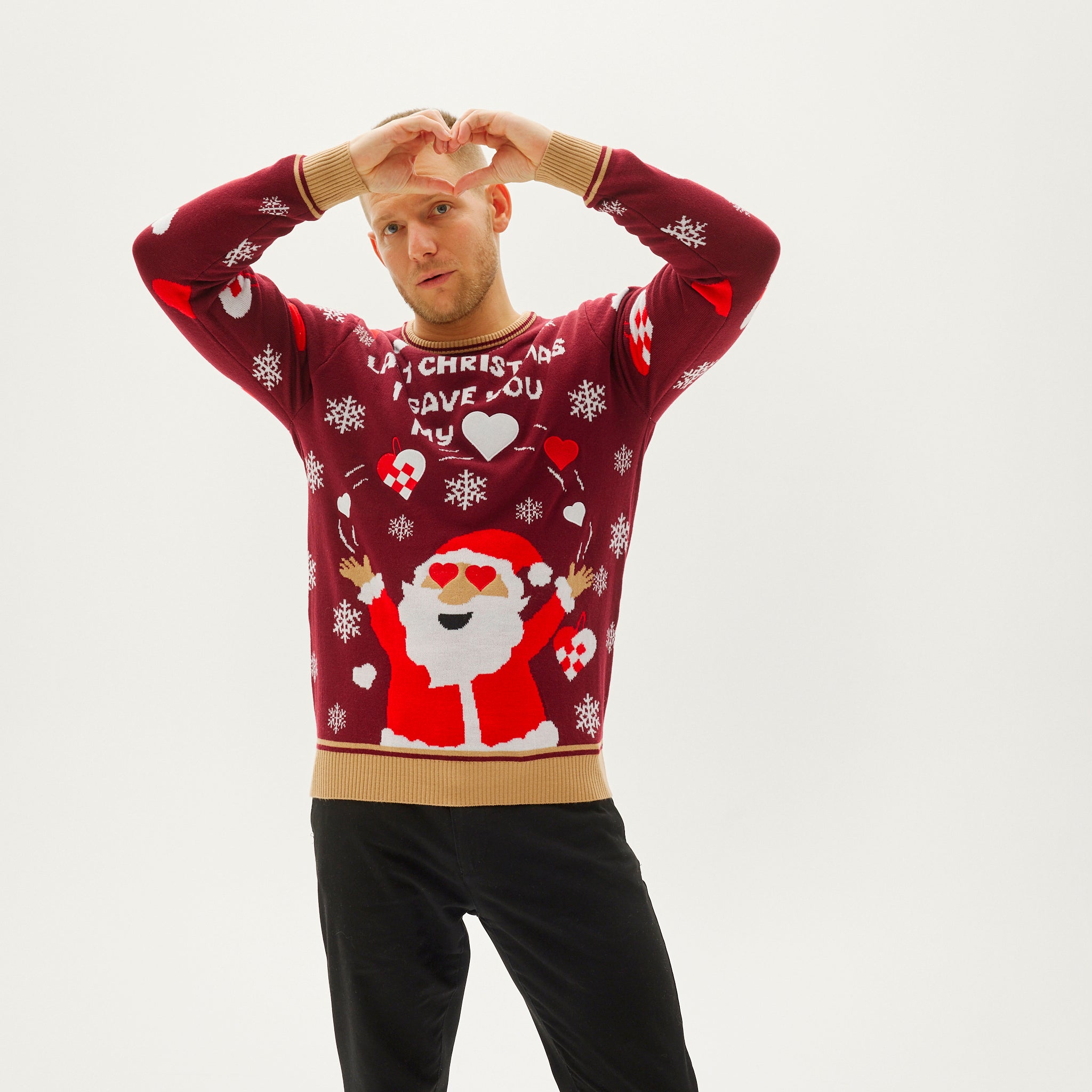 The Christmas Heart Sweater - Herren
