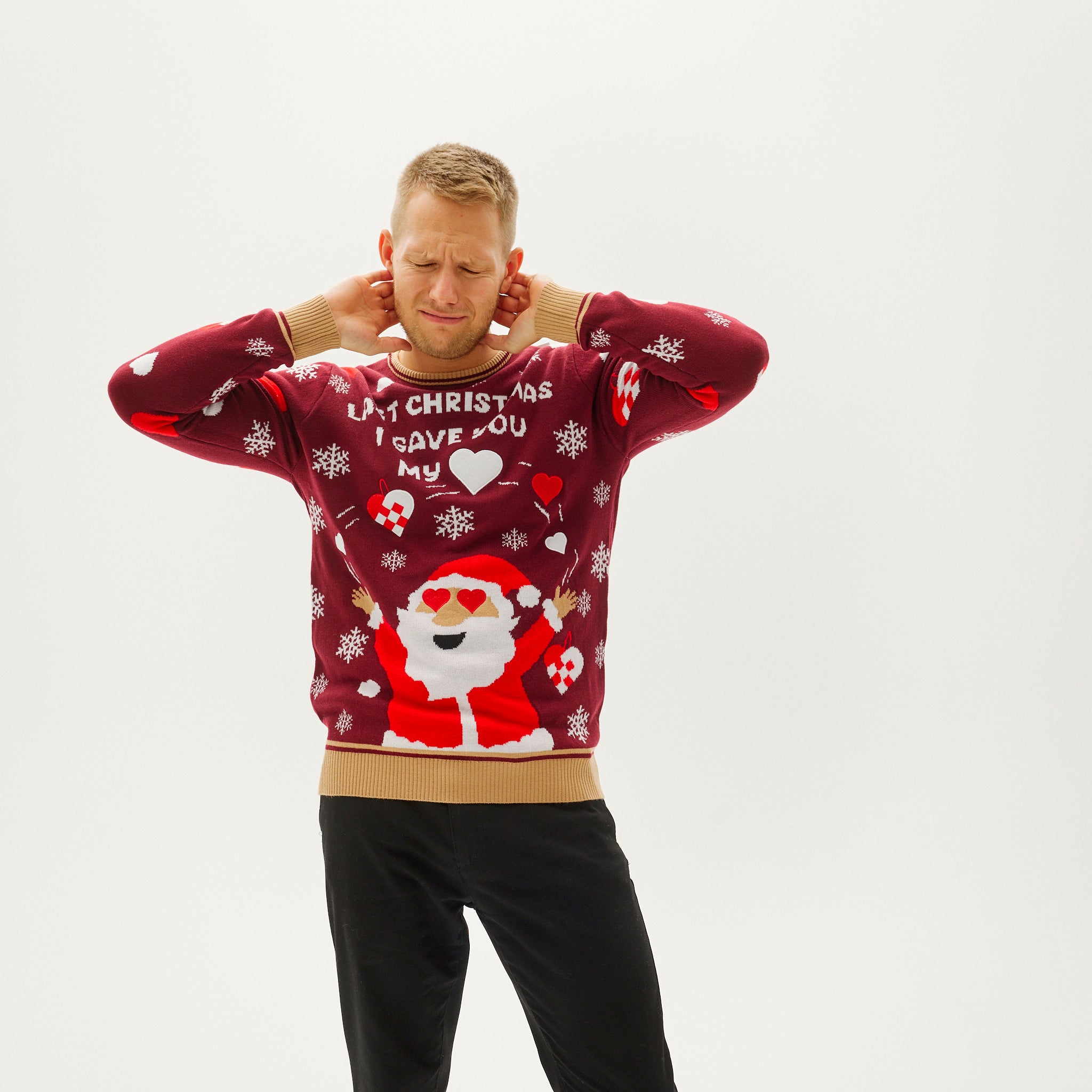 The Christmas Heart Sweater - Herren