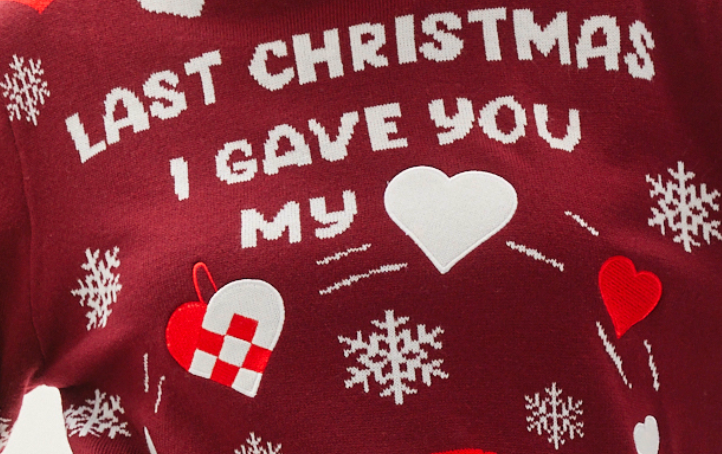 The Christmas Heart Sweater - Herren